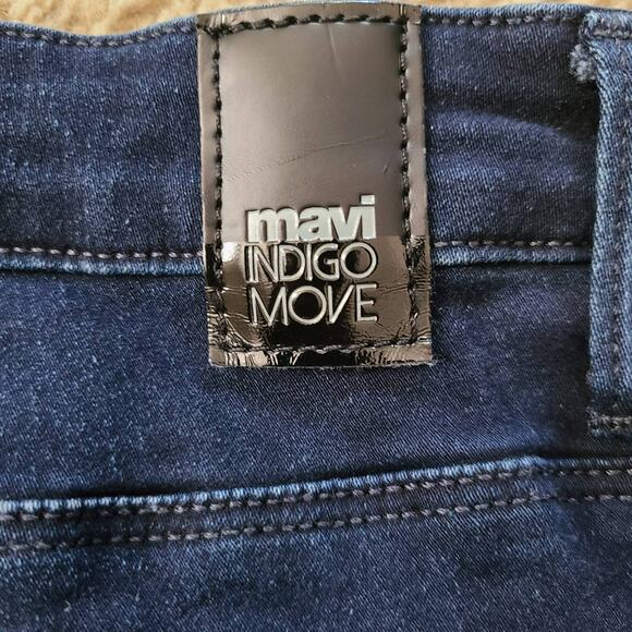 MAVI INDIGO MOVE Kendra High Rise Straight Leg‎ Stretch Jeans Women's Size 30* - Picture 7 of 12